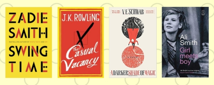 Image of Swing Time, The Casual Vacancy, A Darker Shade of Magic, and Girl meets boy